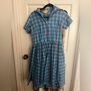 Bernie Dexter Kelly plaid dress